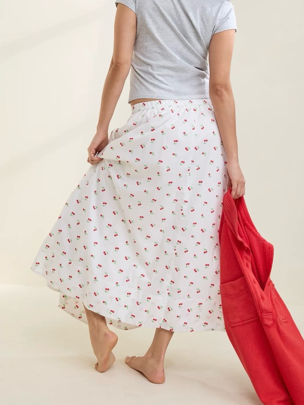 NEW Aerie The New Essential Cherry Skirt Size XS